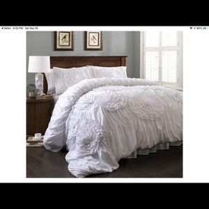 Lush Bedding Serena 3 Piece Floral King Comforter Set Poshmark